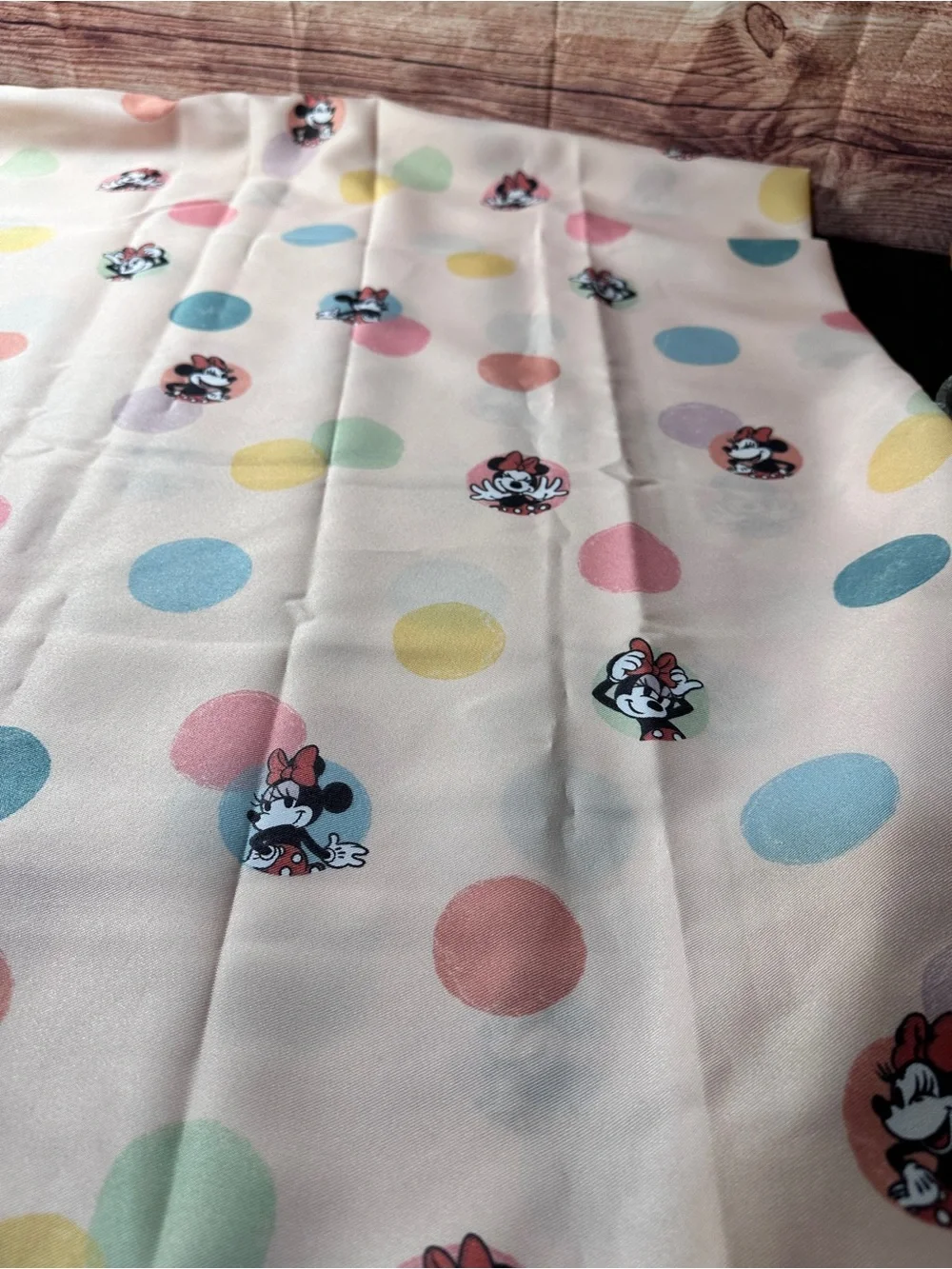 Disney's Minnie Mouse Dot Shower Curtain by The Big One Pink